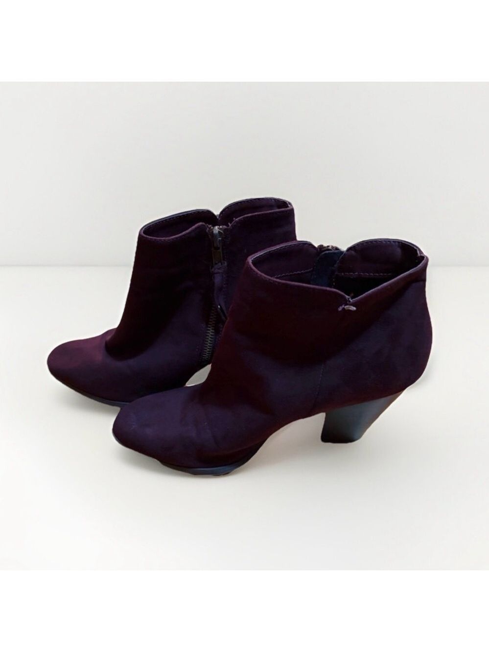Charlotte Russe “Keira” Suede Ankle Boots – Size 8